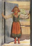 Carl Larsson Rosalind Norge oil painting reproduction